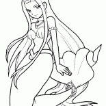 Mermaids ve kolyeler