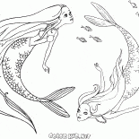 Denizkızları yüzme