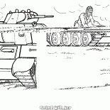 Tekerlekli paletli tankı