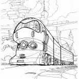 Yüksek teknoloji tren