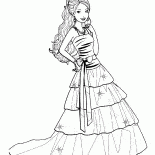 Barbie ve zarif elbise