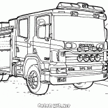 İtfaiye kamyonu Scania