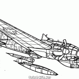 Heinkel HE-111H-22 bombardıman uçağı