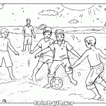 Sahilde Futbol