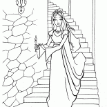 Gizemli bir koridor Prenses