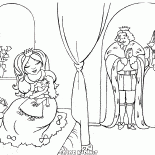 Küçük prenses uyandım