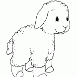 Yürüyüşe Little kuzu