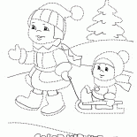 Sledging eğlenceli