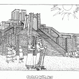 Ay tanrısının Ziggurat