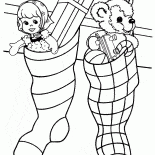 Çorap Noel hediyeleri