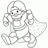 Süper Kahraman Kostüm