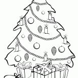 Hediyeler ile Noel ağacı