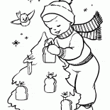 Dekoratif Noel ağacı