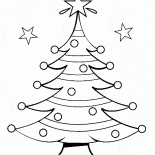 Caddesi üzerinde Fancy Yılbaşı Ağacı