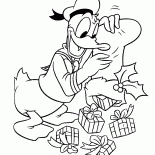 Donald ve hediyeler